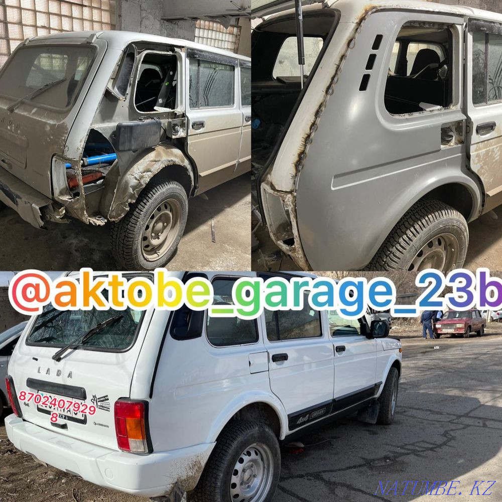 Покраска Рихтовка Покраска Полировка Кузова И Фара Сварк Тониоровка Актобе - изображение 6