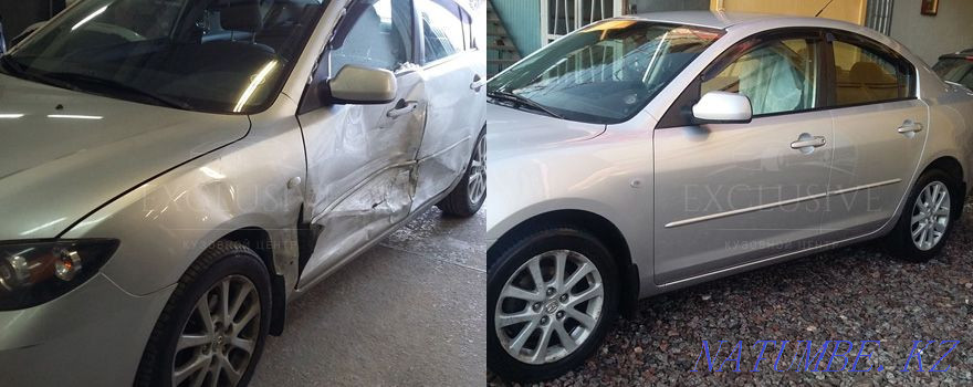 Body repair, body painting, detailed, chiropractor, painter, polishing Almaty - photo 1