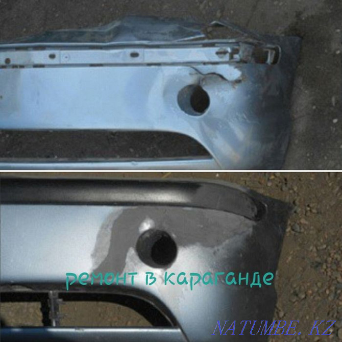 Bumper repair, autoplastic, fiberglass. Departure is possible. Karagandy - photo 4