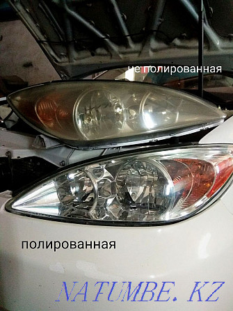 Headlight polishing, installation of bi-ice modules Karagandy - photo 1