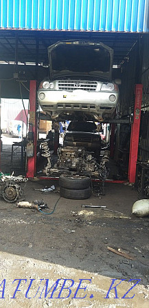 Replacement and installation of engine and automatic transmission and sale of automatic transmission engine Almaty - photo 4