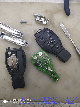 Firmware key repair Rybka for Mercedes EVL latch repair opening Almaty - photo 1