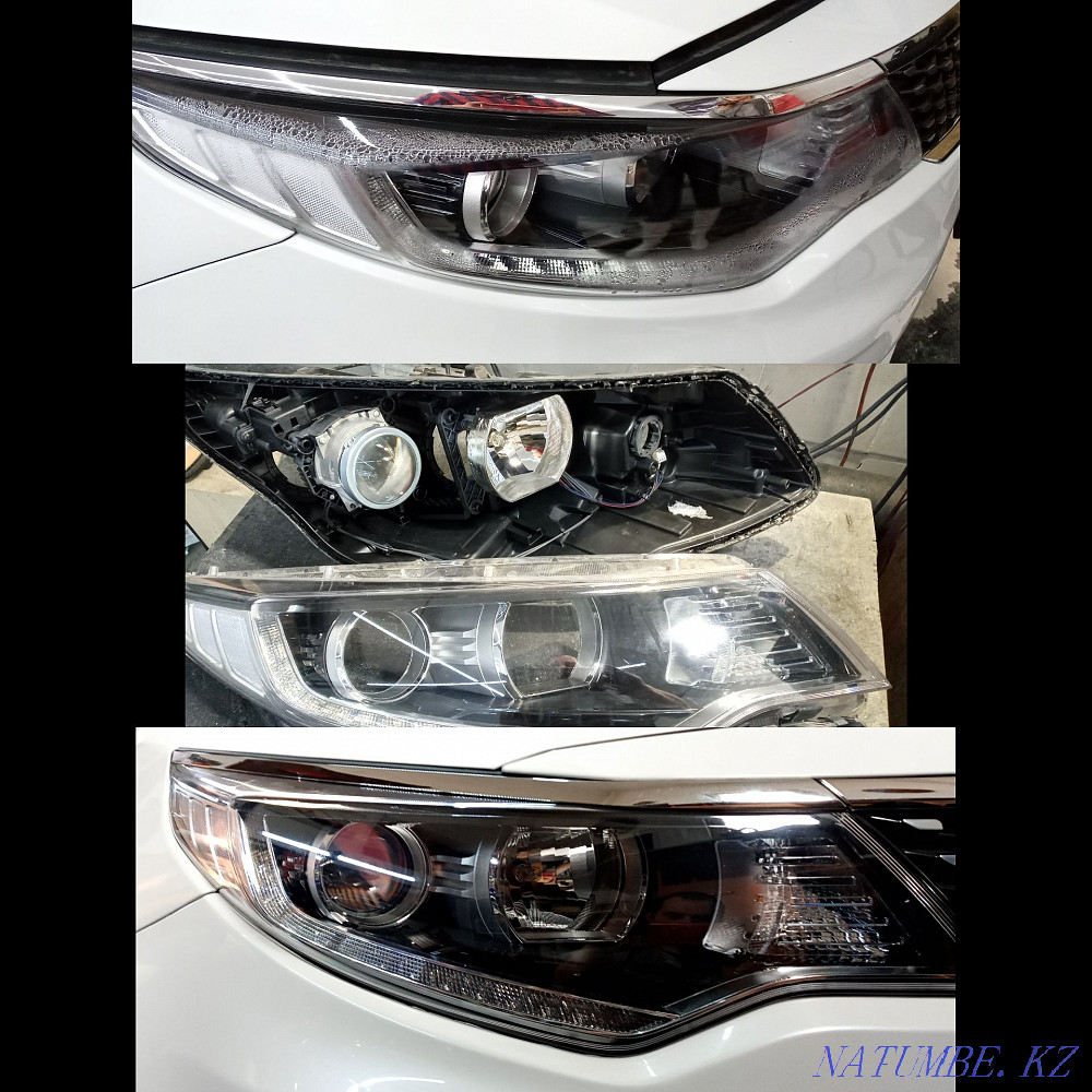 Полировка чистка фар /Регулировка ремонт фар/Установка замена линз Алматы - изображение 6