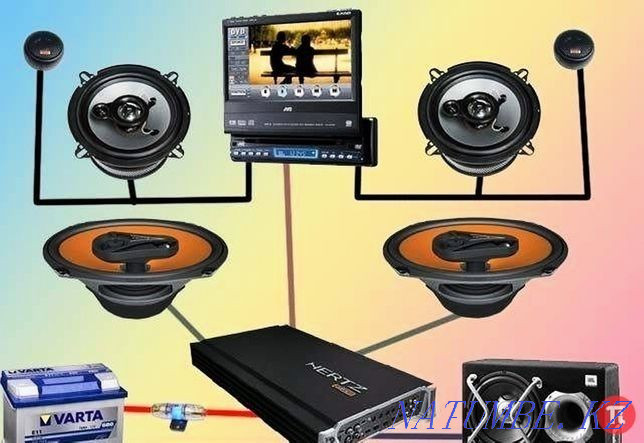 auto electrician installation of PTF car radio speakers Aqtobe - photo 1