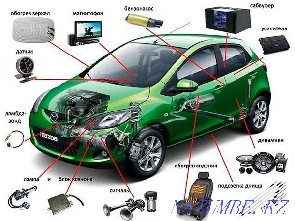 Auto electricians. Diagnostics. Installation of car alarms Temirtau - photo 1