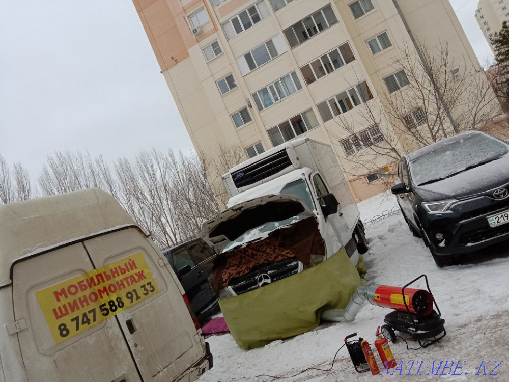 Выездной шиномонтаж мобильный передвижной на колесах [прикурить] Астана - изображение 6