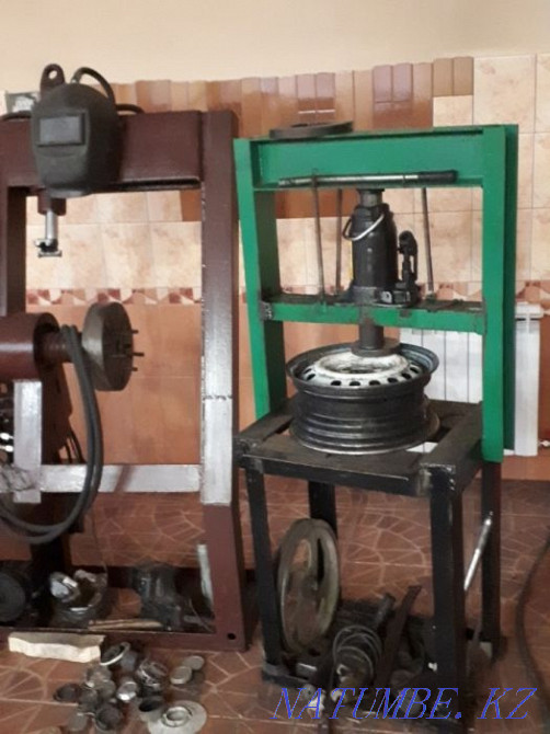 Шиномонтаж. Балансировка, ремонт шин. Правка "литых", железных дисков. Бостандык - изображение 6