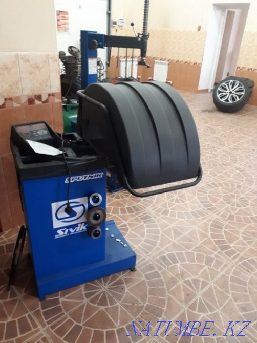 Шиномонтаж. Балансировка, ремонт шин. Правка "литых", железных дисков. Бостандык - изображение 3