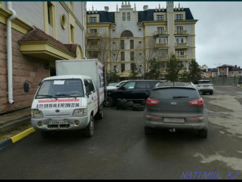 field (mobile) tire fitting Astana - photo 2