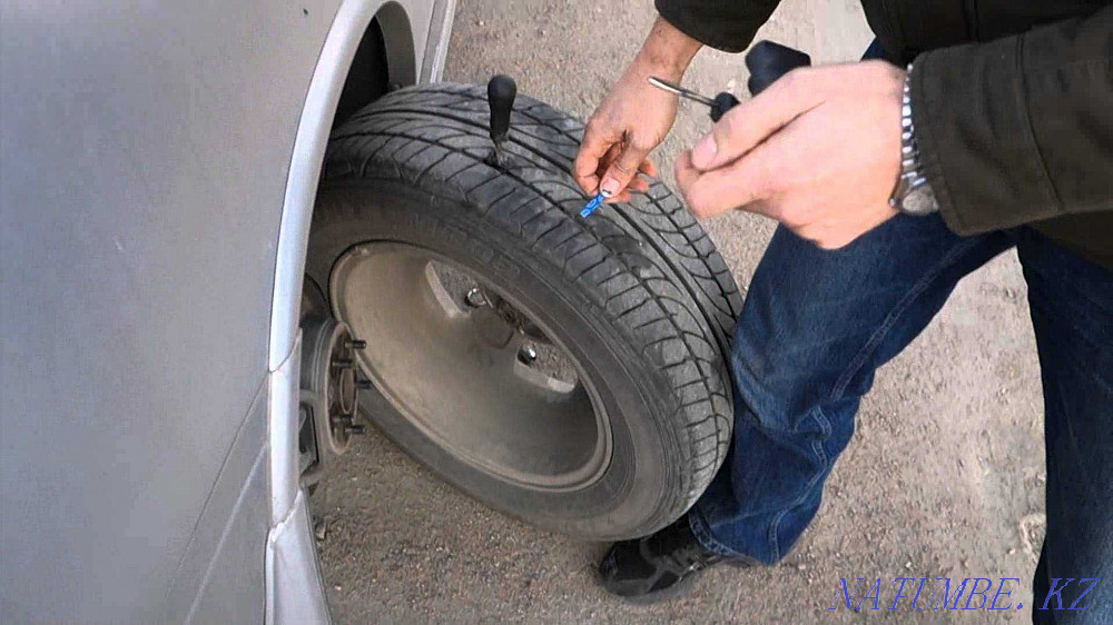 Mobile Mobile Tire Service Wheel Change Tire Inflating Fuel Delivery Astana - photo 8