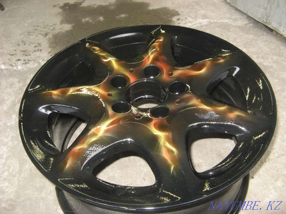 Покраска реставрация авто дисков. Алматы - изображение 7