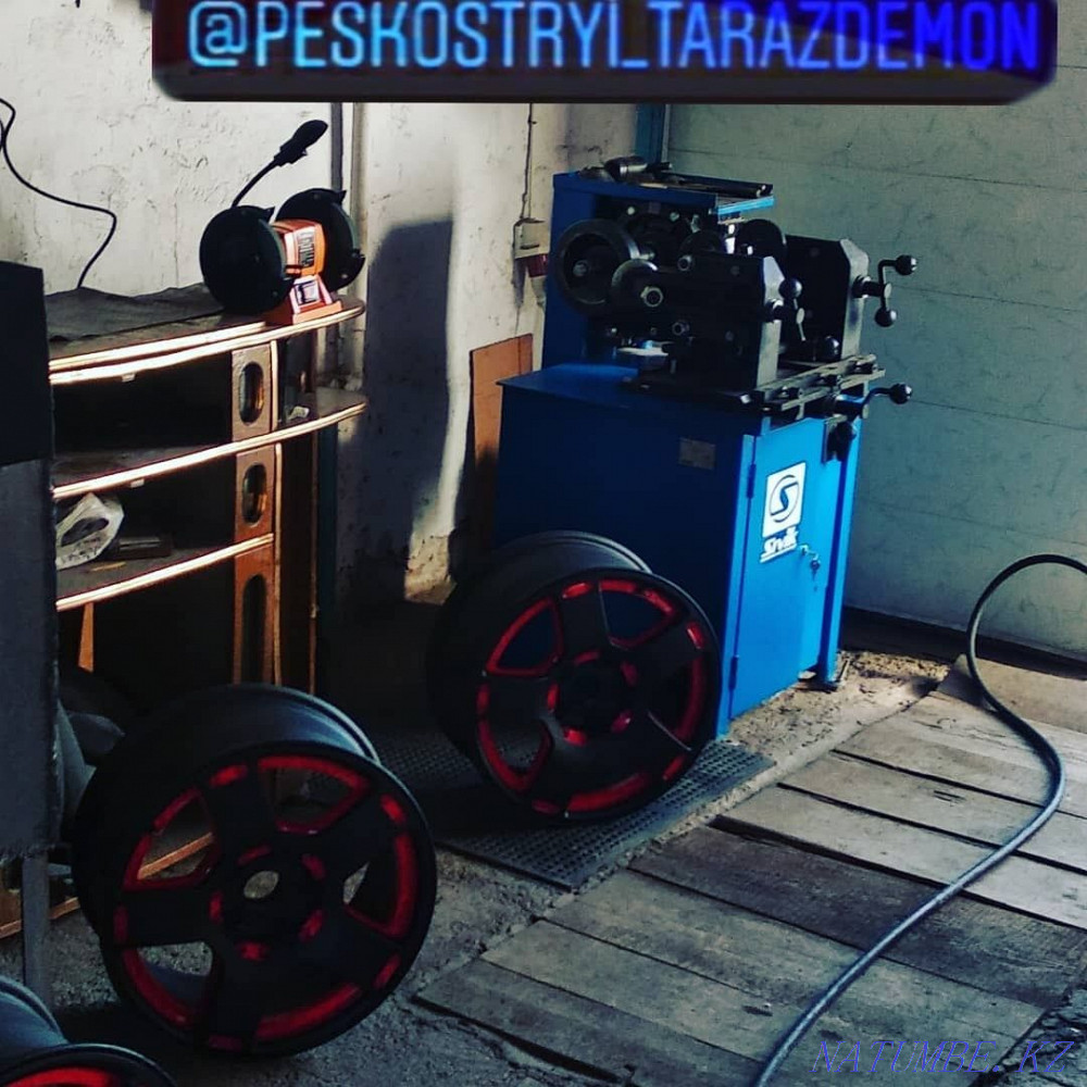 Шиномонтаж, прокатка железных дисков Тараз - изображение 1