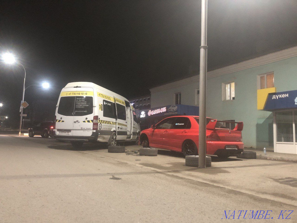 mobile technical assistance tire fitting on wheels Kokshetau - photo 6
