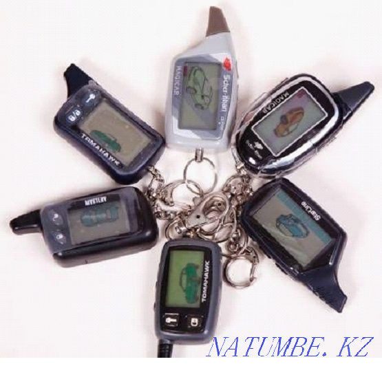 Установка сигнализаций Старлайн пульт 9010 a91 a93 a96 b9 Алматы - изображение 1