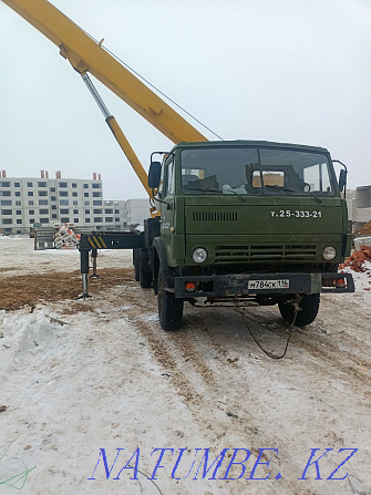 Truck crane service 25 and 16 tons Aqtobe - photo 1