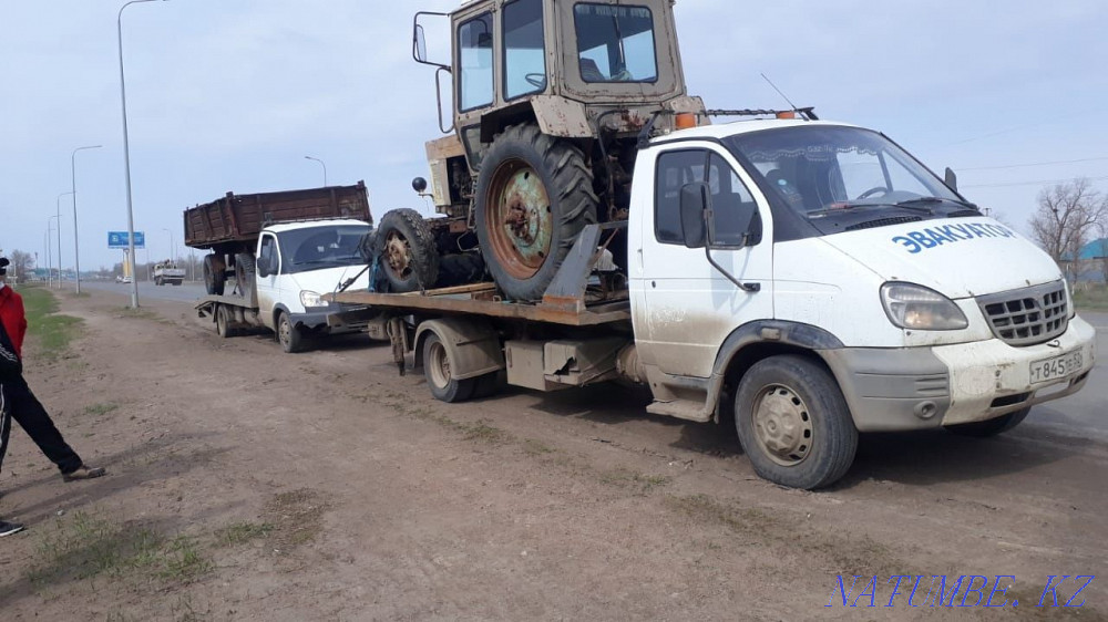 Tow truck for transporting cars around the city between cities cheaply Taraz - photo 3