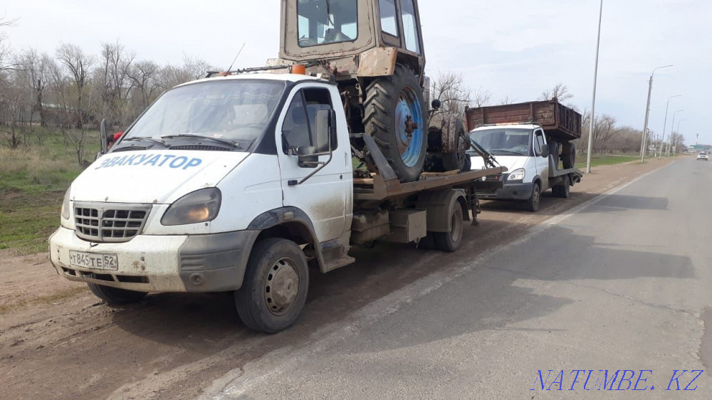 Tow truck for transporting cars around the city between cities cheaply Taraz - photo 2