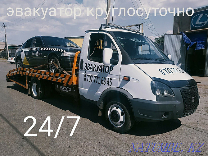 Tow truck around the clock Shymkent  - photo 1