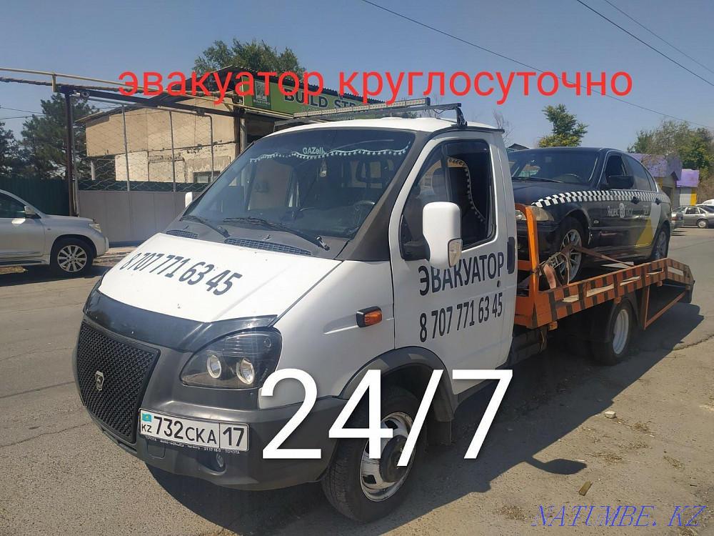 Тәулік бойы эвакуатор Шымкент  - изображение 5
