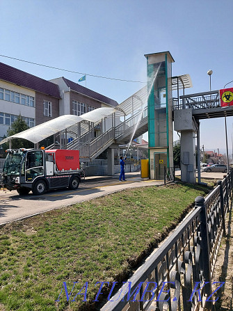 Cleaning the territory of the PONY P4 sweeper Almaty - photo 2