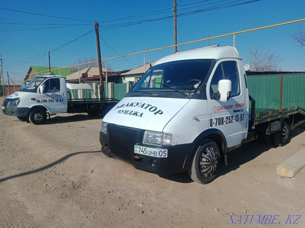 The tow truck is located in Chundzha, hot springs, kokpek, etc. CHEAP  - photo 2