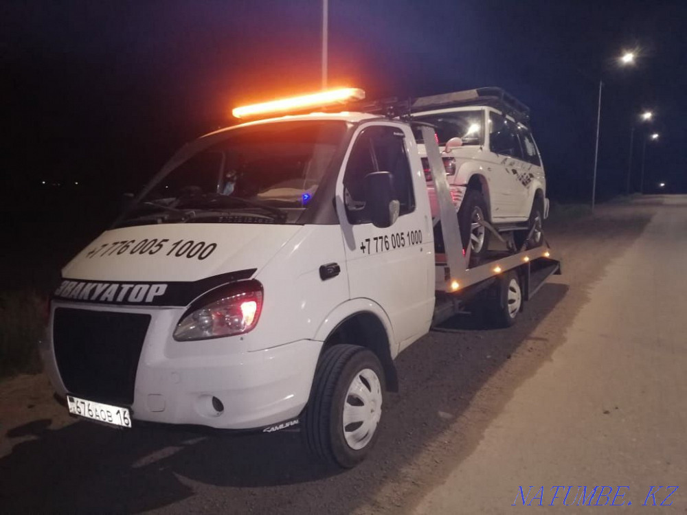 Services Tow truck 24 / 7 in all directions from 8 t.t. Semey - photo 3