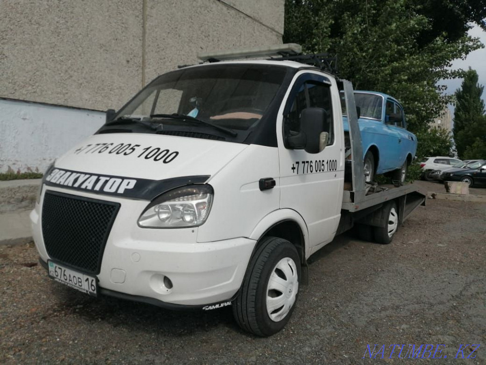 Services Tow truck 24 / 7 in all directions from 8 t.t. Semey - photo 7