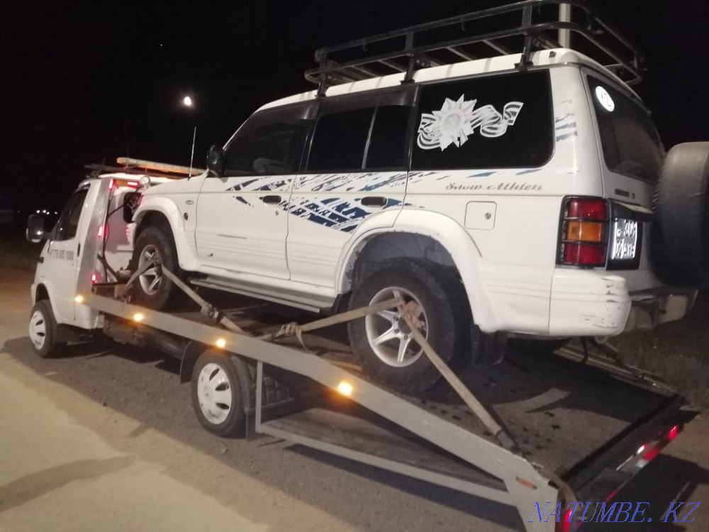 Services Tow truck 24 / 7 in all directions from 8 t.t. Semey - photo 4