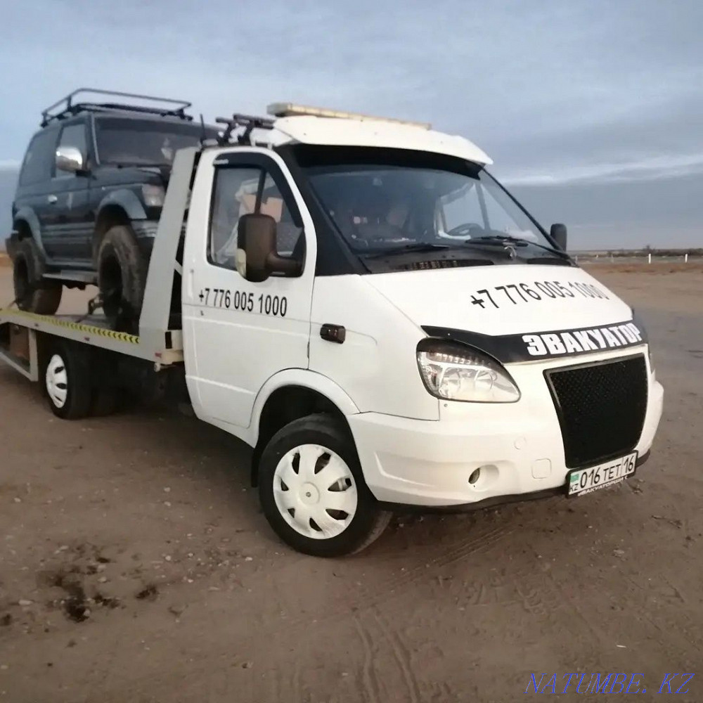 Services Tow truck 24 / 7 in all directions from 8 t.t. Semey - photo 1