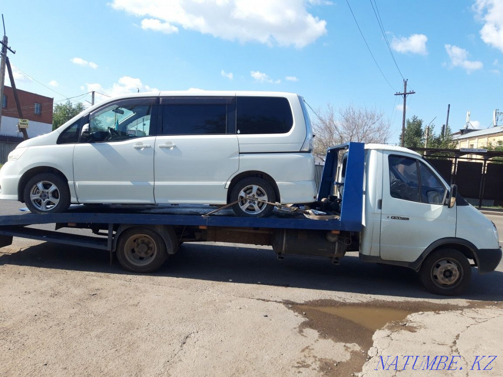 Tow truck 24 hours. Evacuation at a low cost. Arshaly. Zhibek Zholy. Left Astana - photo 2