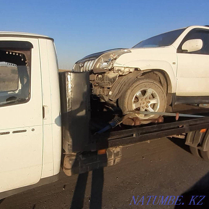 Tow truck 24/7 city, intercity Karagandy - photo 4