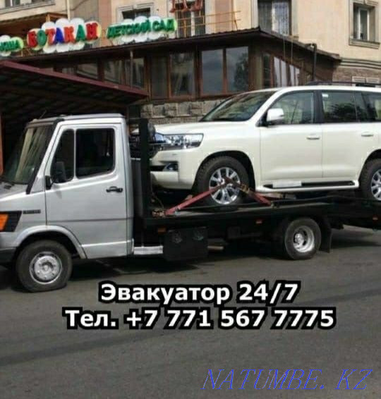 Tow truck 24/7 in the Ili district Отеген батыра - photo 1