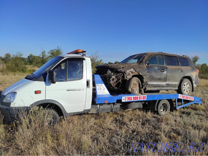 Tow truck Aktobe around the clock Aqtobe - photo 1