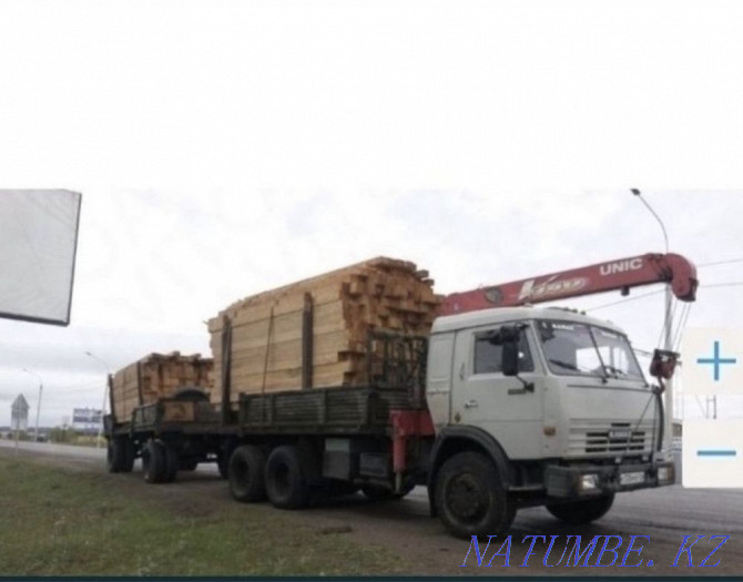 Manipulator crane services, cargo transportation Pavlodar - photo 1