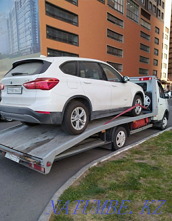 Tow truck 24 hours. Evacuation at a low cost. car transporter Astana - photo 2