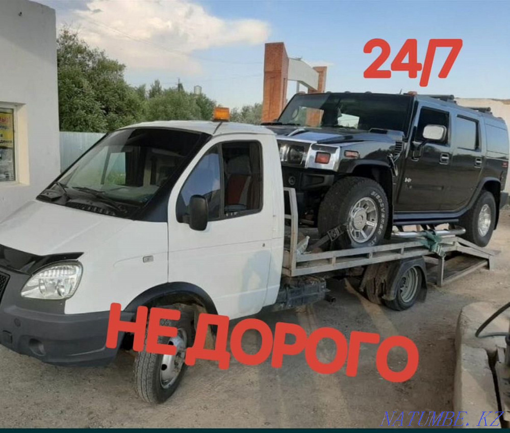 Cheap tow truck 24/7 Kostanay - photo 1