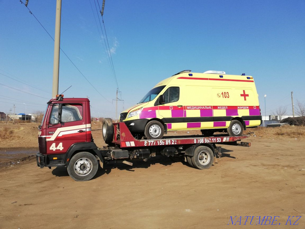 Услуги Эвакуатор! Гидравлическая платформа! Актобе - изображение 5