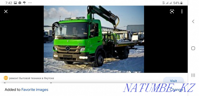 Tow truck 5000 manipulator crane excavator car carrier cargo Almaty! Almaty - photo 8
