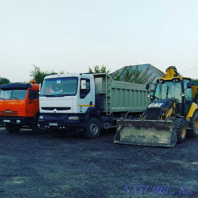 Tractor services 3in1, Howo, dump truck, 25 tons Almaty - photo 2