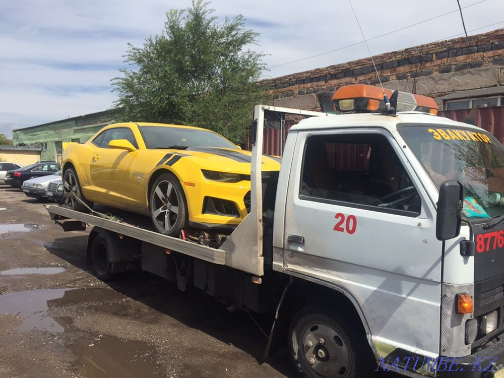 Эвакуатор Караганда, не дорого. межгород, город Нуркен - изображение 2