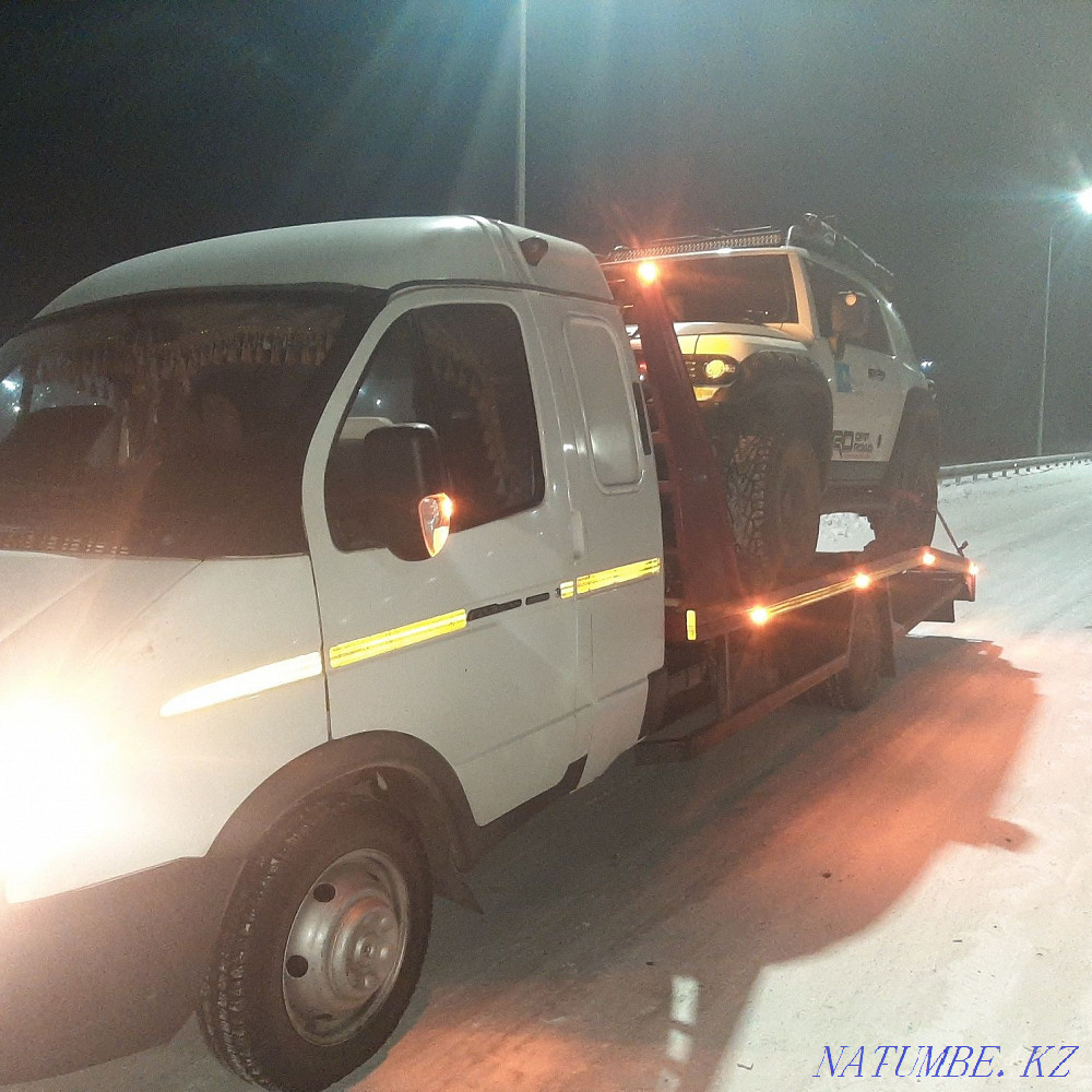 Услуги эвакуатора машина находится в Ерейментау Ерейментау - изображение 1