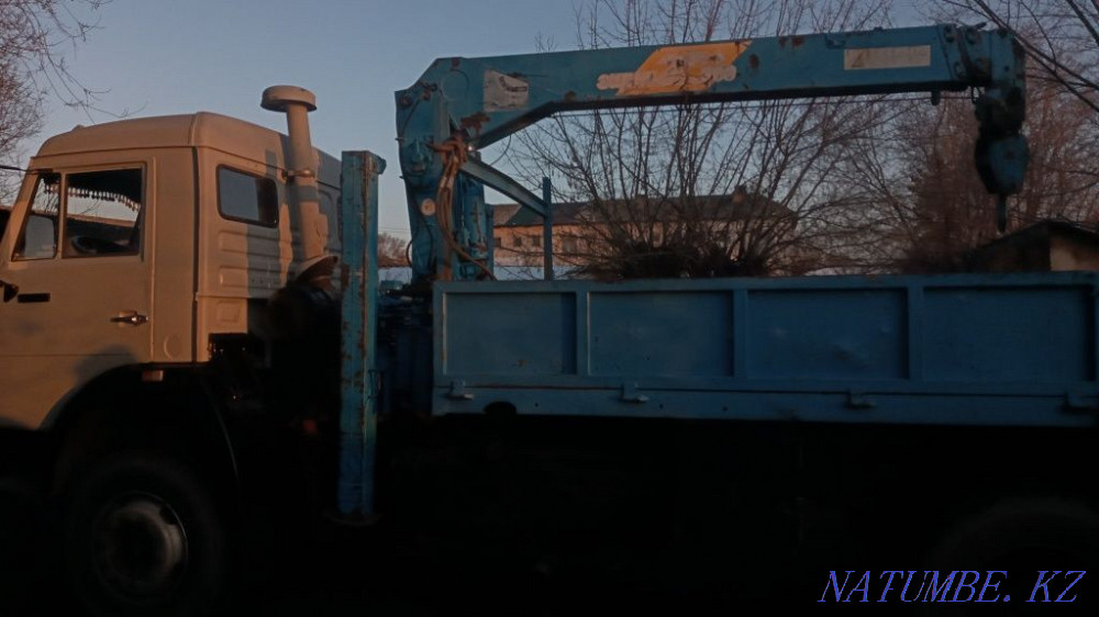 Кран манипулятор камаз город межгород Талдыкорган - изображение 2