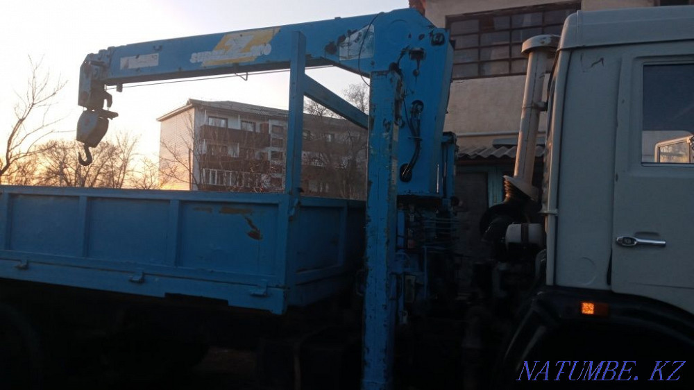 Кран манипулятор камаз город межгород Талдыкорган - изображение 3