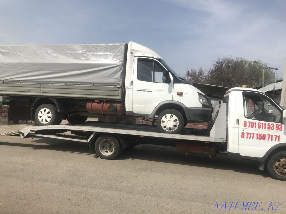Service Tow truck Almaty 24/7 Otar Samsy Kurti Kapchagay Saryozek Almaty - photo 3