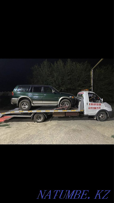 Service Tow truck Almaty 24/7 Otar Samsy Kurti Kapchagay Saryozek Almaty - photo 1