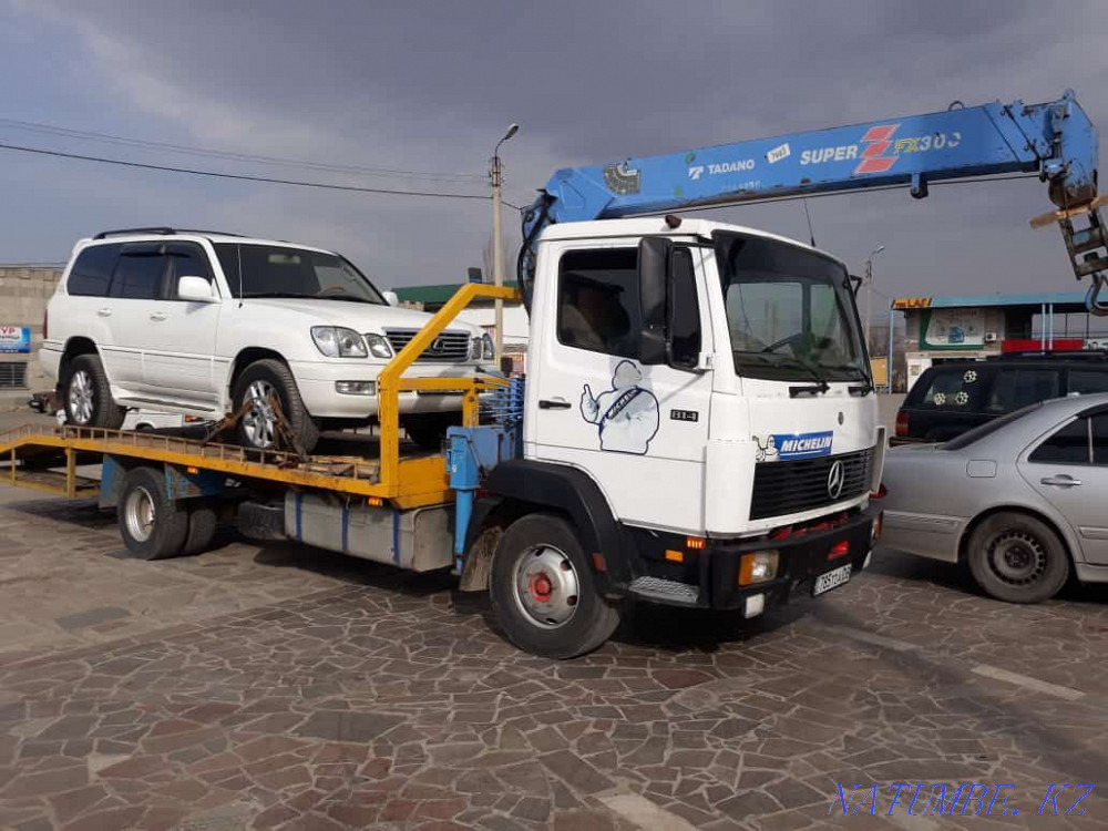 Tow truck manipulator 24 hours Taraz - photo 1
