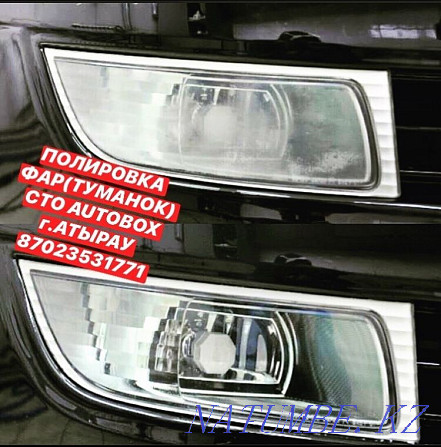 Hundred" AUTOBOX " Professional headlight polishing Atyrau - photo 7