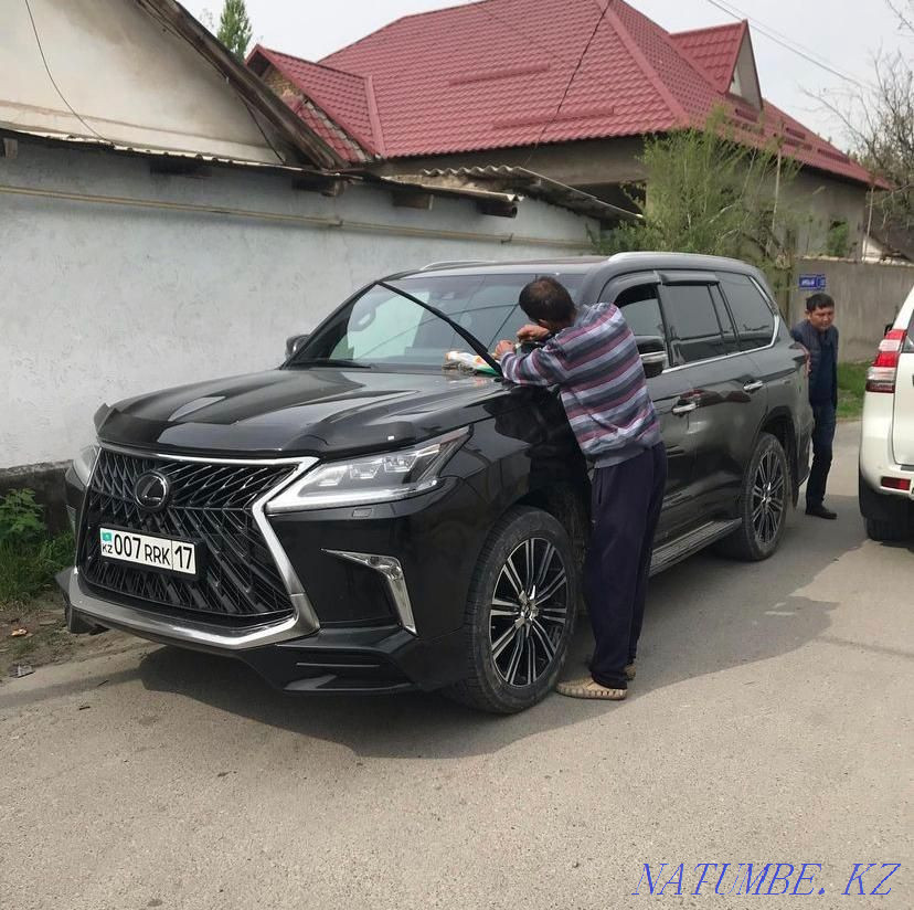 Windshield repair. Windshield repair. Cracks and chips. Shymkent - photo 5