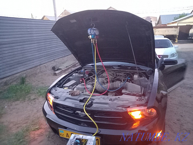 Refueling of car air conditioners Astana - photo 3