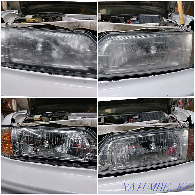 Headlight polishing. Chemical polishing of headlights Taldykorgan - photo 2